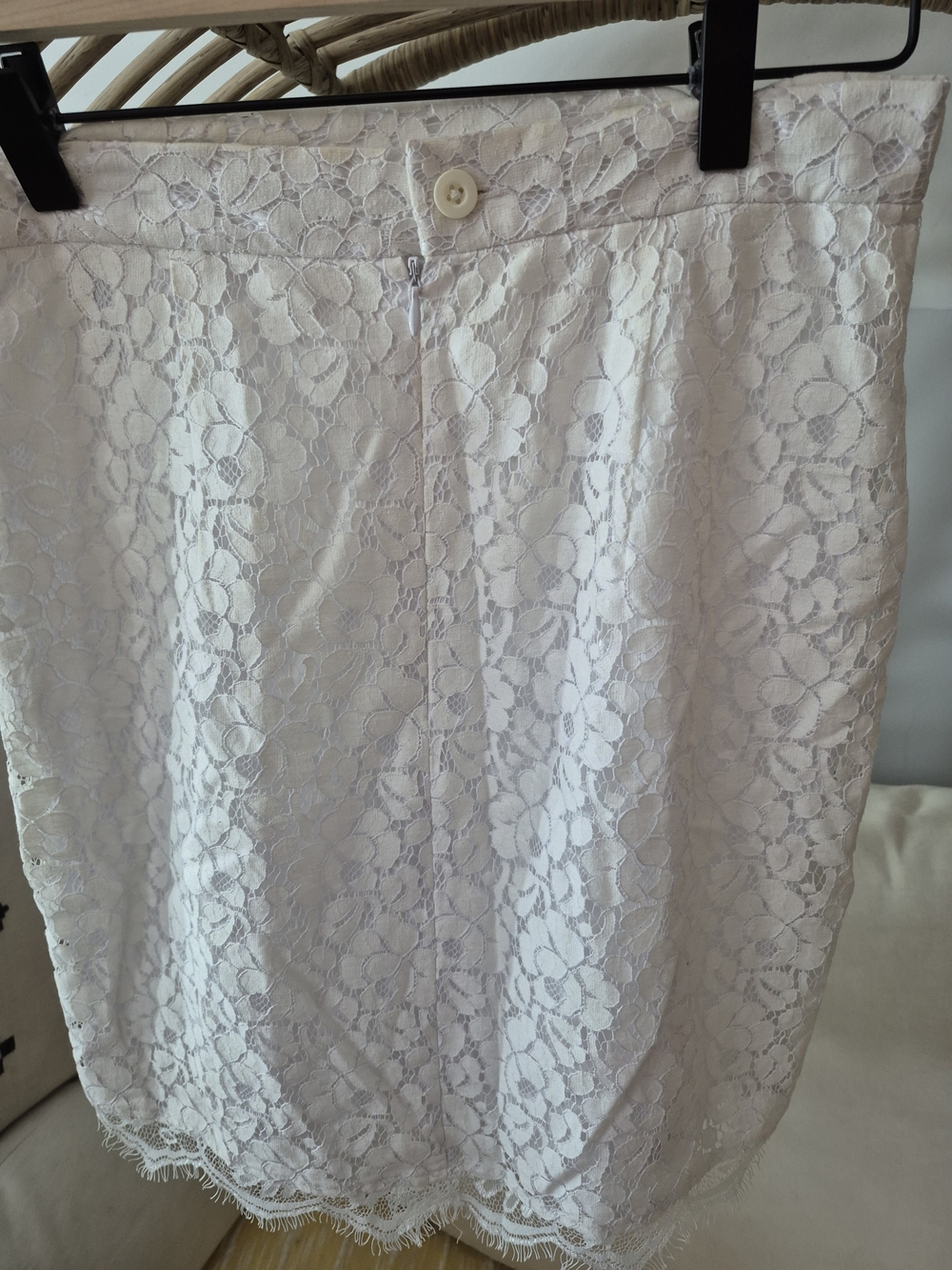 Jacob White Lace Mini Skirt - Picture 5 of 8